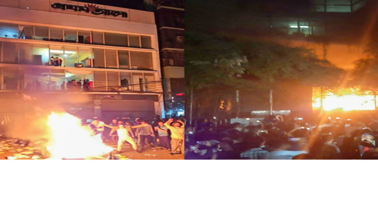 প্রথম আলো ও ডেইলি স্টার হামলা: গোয়েন্দা তথ্যের ভিত্তিতে শনাক