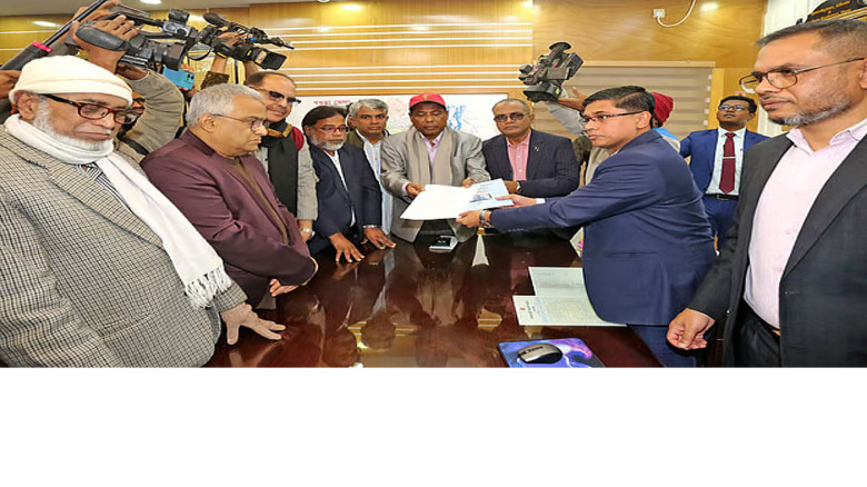 বগুড়ায় খালেদা জিয়া ও তারেক রহমানের পক্ষে বিএনপির মনোনয়নপ