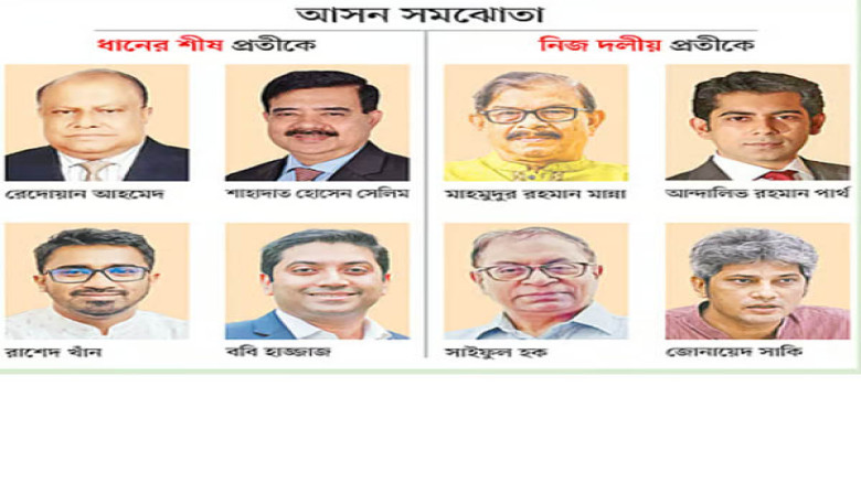 বিএনপির শরিকদের ধানের শীষ ও দলীয় প্রতীকে নির্বাচনী লড়াই