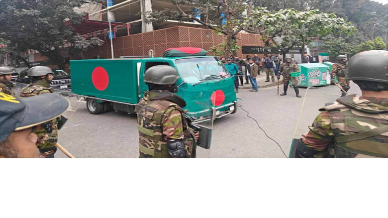 গুলশানে পৌঁছেছে খালেদা জিয়ার মরদেহ, জানাজা ও দাফনের প্রস্তুত