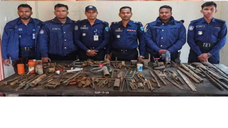 রামুর গহীন পাহাড়ে দেশীয় অস্ত্র উৎপাদনের আস্তানা উন্মোচন