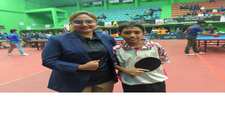 মা রেফারি, ছেলে খেলোয়াড়—জাতীয় টিটি চ্যাম্পিয়নশিপে অনন্য দৃশ্