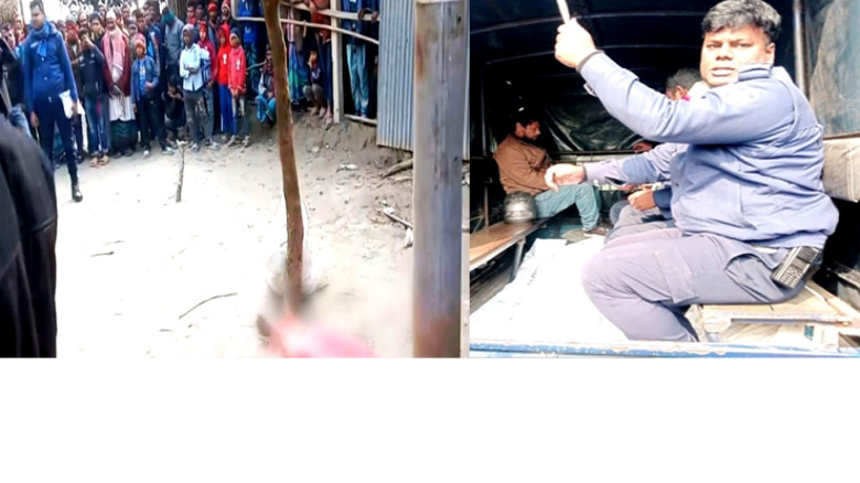 কুড়িগ্রামে চোর সন্দেহে অজ্ঞাত যুবককে পিটিয়ে হত্যা, ৩ জন আটক