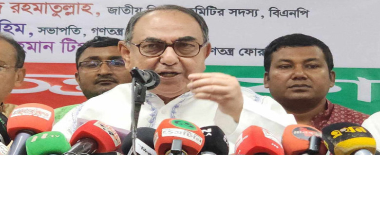 আওয়ামী লীগের সহযোগীদের বিরুদ্ধে প্রতিরোধের আহ্বান মির্জা আব্