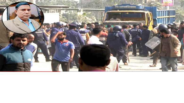 কু‌ড়িগ্রা‌মে ট্রা‌কের ধাক্কায় সাবেক সেনা সদস্যর মৃত্যু, ছে‌ল