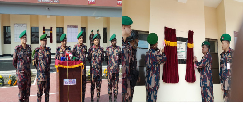 লালমনিরহাট সীমান্তে বিজিবি'র নতুন বিওপি'র যাত্রা শুরু