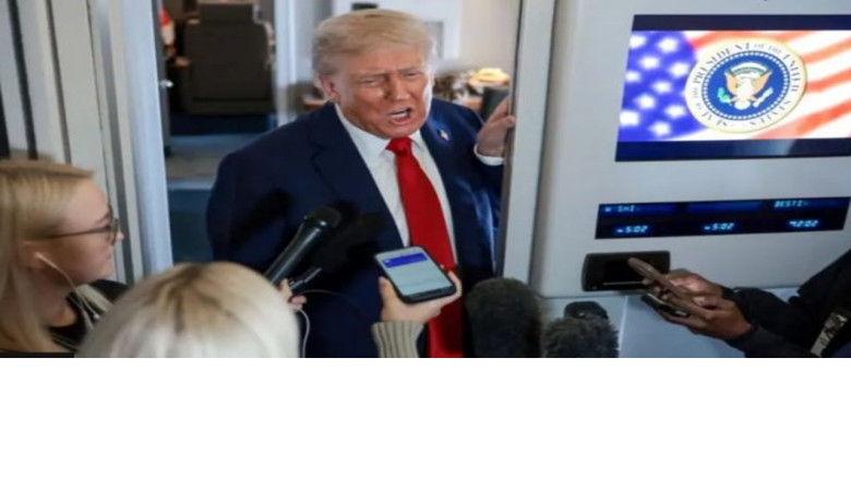 নৌবহর মোতায়েনের মধ্যেই তেহরানের ফোন পেয়েছি: ট্রাম্প