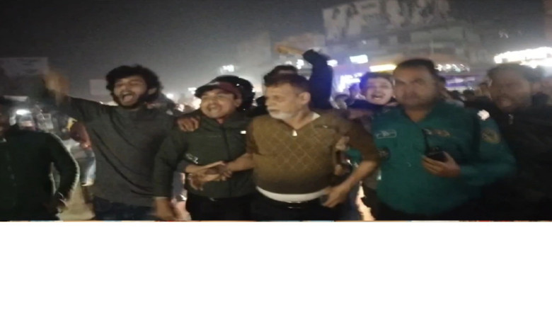 বাস টার্মিনালে উত্তেজনা, শ্রমিক নেতা আটক