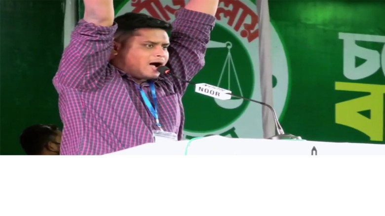 দালাল মিডিয়া জনগণের পিঠে ছুরি মারতে প্রস্তুত: এনসিপি নেতা