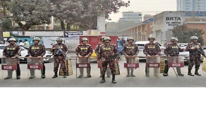 ৩০০ আসনেই মোবাইল ও স্ট্যাটিক ফোর্সে বিজিবি