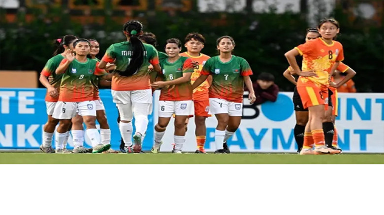 ১২ গোলের জয়ে সাফ অনূর্ধ্ব-১৯ শুরু বাংলাদেশের