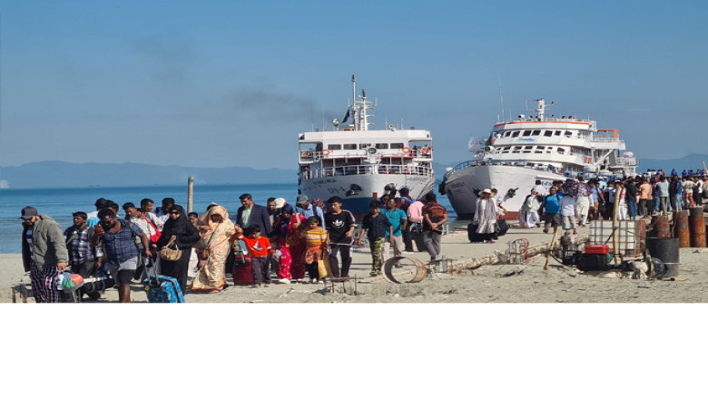 পরিবেশ সুরক্ষায় আবারো বন্ধ সেন্টমার্টিন ভ্রমণ, ফিরছেন পর্যটক