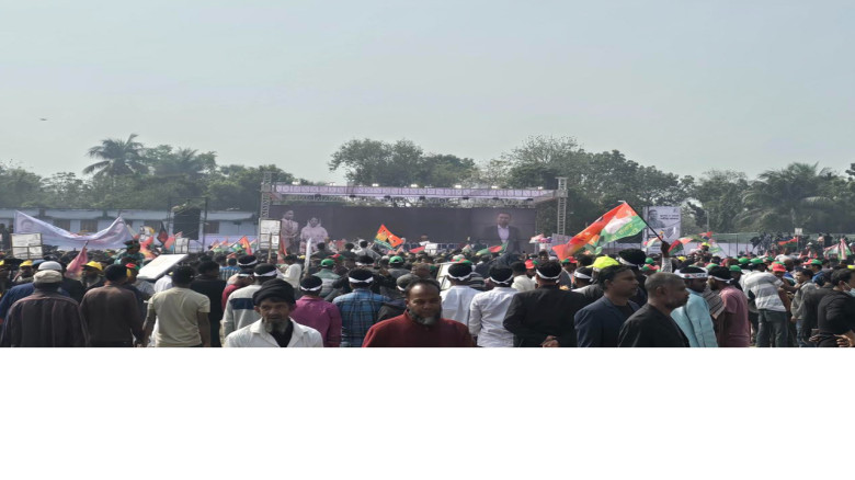 ২২ বছর পর খুলনায় তারেক রহমান, সমাবেশস্থল কানায় কানায় পূর্ণ