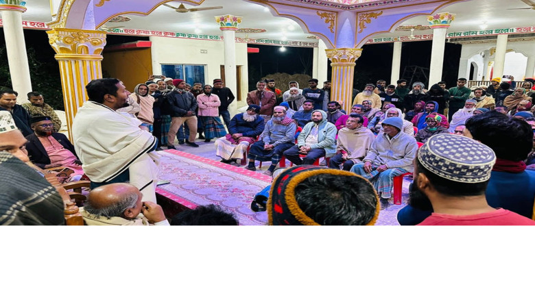 মন্দিরের ভেতরে ভোটের বৈঠকের অভিযোগ জামায়াত প্রার্থীর বিরুদ্ধ