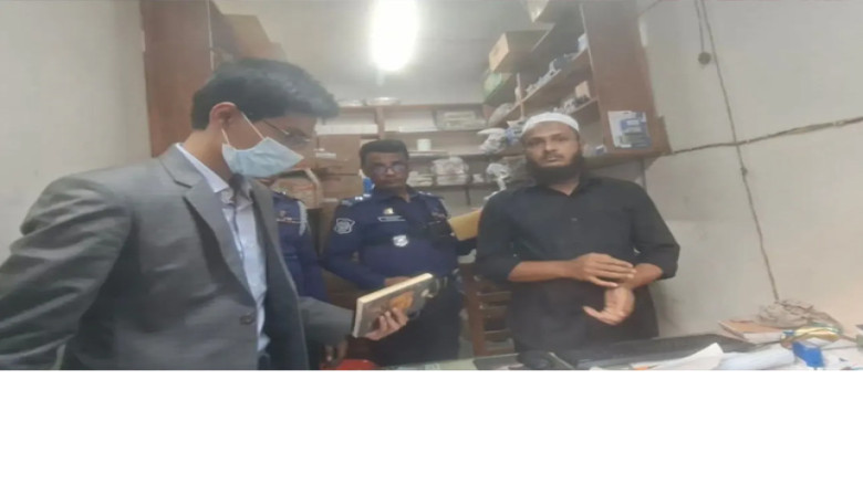 অবৈধ ভোটের সিল তৈরির সময় লক্ষ্মীপুরে আটক ১