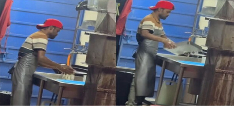 সেরেমবানে রেস্তোরাঁর অবশিষ্ট খাবার ধুয়ে পুনরায় পরিবেশন ভিডিও