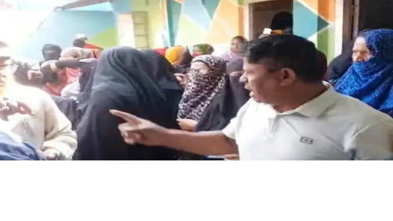 কিশোরগঞ্জ-৬ আসনে বোরকা বিতরণ ঘিরে উত্তেজনা