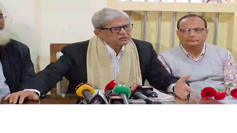 গণতন্ত্র দমিয়ে রাখলে উগ্রবাদ বাড়ে, জামায়াত প্রসঙ্গে মির্জা ফ