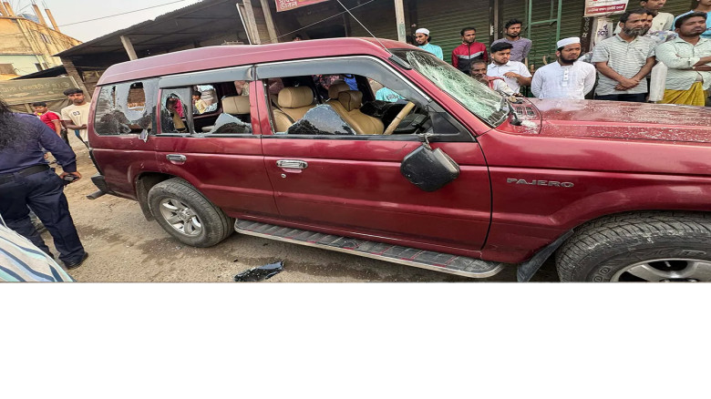 ধানের শীষের প্রার্থীর বিপক্ষে কাজের অভিযোগে হামলা ও ভাঙচুর