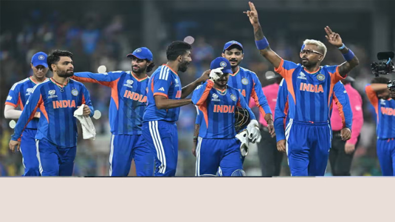 অপরাজিত থেকেই সুপার এইটে ভারত