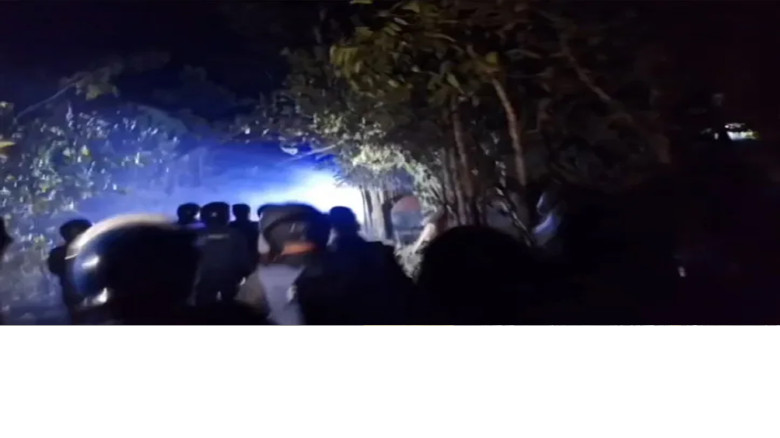 মাদারীপুরে রাতভর সংঘর্ষে আতঙ্ক, শতাধিক হাতবোমা বিস্ফোরণ