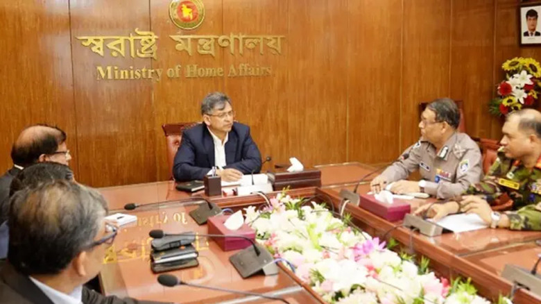 দায়িত্ব নেওয়ার পর প্রথম সমন্বয় বৈঠকে স্বরাষ্ট্রমন্ত্রী