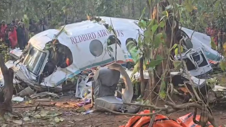 রাচি–দিল্লি রুটে চিকিৎসা বিমান বিধ্বস্ত, প্রাণ গেল সবার