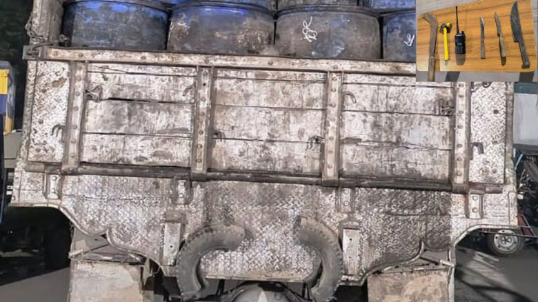 তেলভর্তি ট্রাক ছিনতাইয়ের চেষ্টা ভেস্তে দিল পুলিশ, রূপগঞ্জে গ