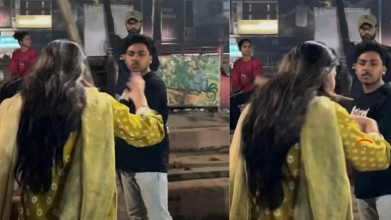 ঢাবিতে তরুণী নির্যাতন: সিসিটিভিতে ধরা পড়ল হামলার চিত্র