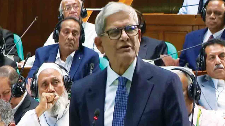 জাতীয় সংসদে কবিতা আবৃত্তি করলেন বিএনপি মহাসচিব