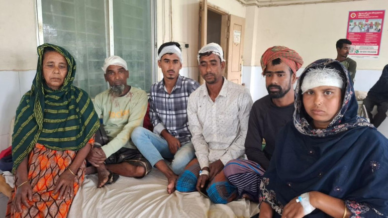 হাঁস ছাড়াকে কেন্দ্র করে সংঘর্ষ, আহত সাতজন