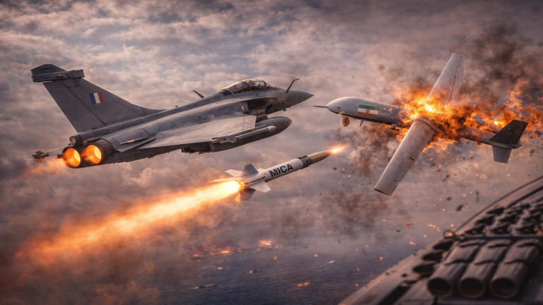 ড্রোন হামলা ঠেকাতে গিয়ে ফুরোচ্ছে ফ্রান্সের ‘মিকা’ মজুদ