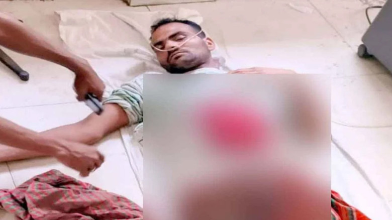 মহেশপুর সীমান্তে বিএসএফের গুলিতে বাংলাদেশি যুবক আহত