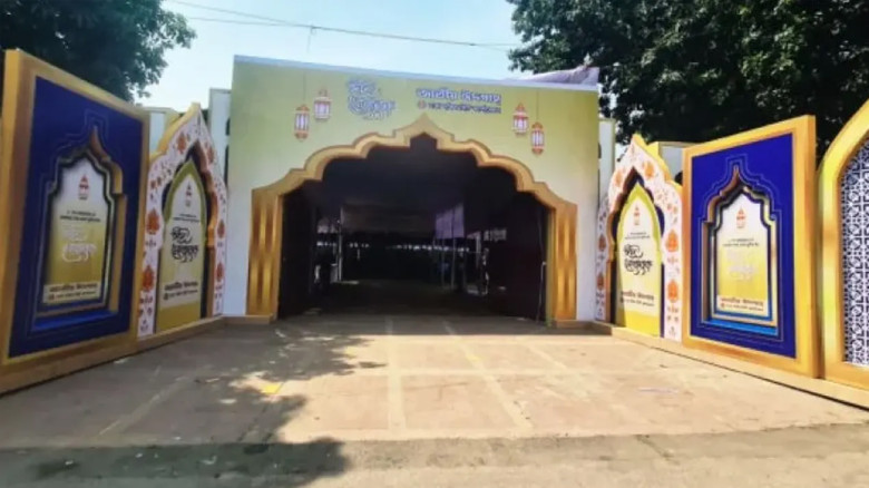 ভিন্ন সাজে প্রস্তুত জাতীয় ঈদগাহ, জোরদার নিরাপত্তা ব্যবস্থা