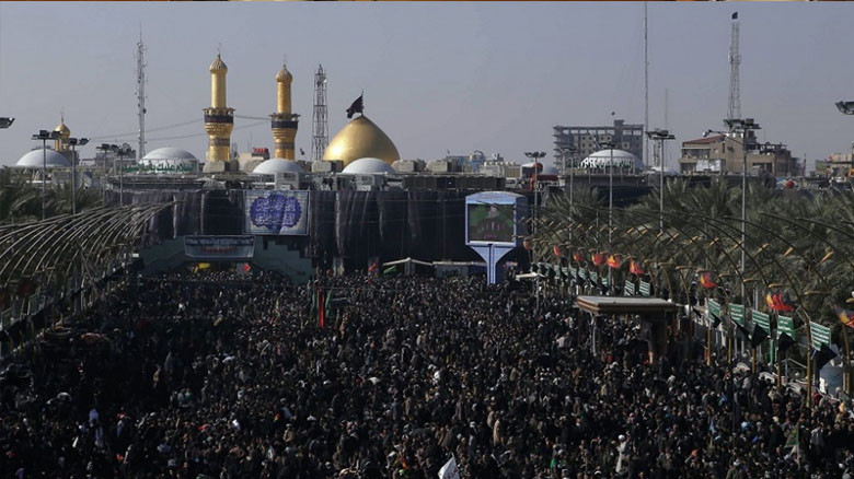 কারবালায় ঈদের নামাজে হাজারো শিয়া মুসল্লির সমাগম