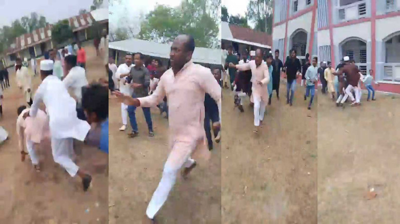 পঞ্চগড়ে চাঁদা দাবির অভিযোগ, ক্ষোভে যুবককে পিটুনি দিল উত্তেজি