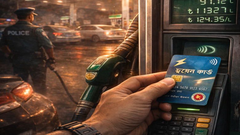 চুয়াডাঙ্গায় চালু হচ্ছে ‘ফুয়েল কার্ড’, ১ এপ্রিল থেকে নতুন নিয়