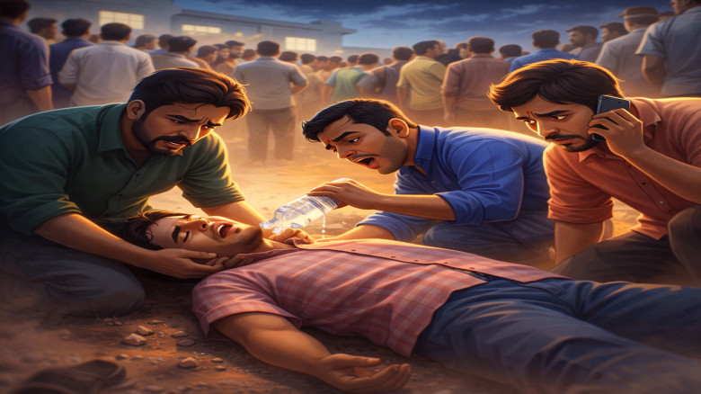 চুয়াডাঙ্গায় ফুয়েল কার্ড নিতে গিয়ে মর্মান্তিক মৃত্যু