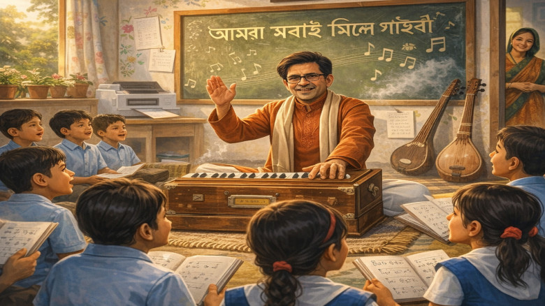 প্রাথমিক বিদ্যালয়ে সংগীত শিক্ষক নিয়োগে উদ্যোগ