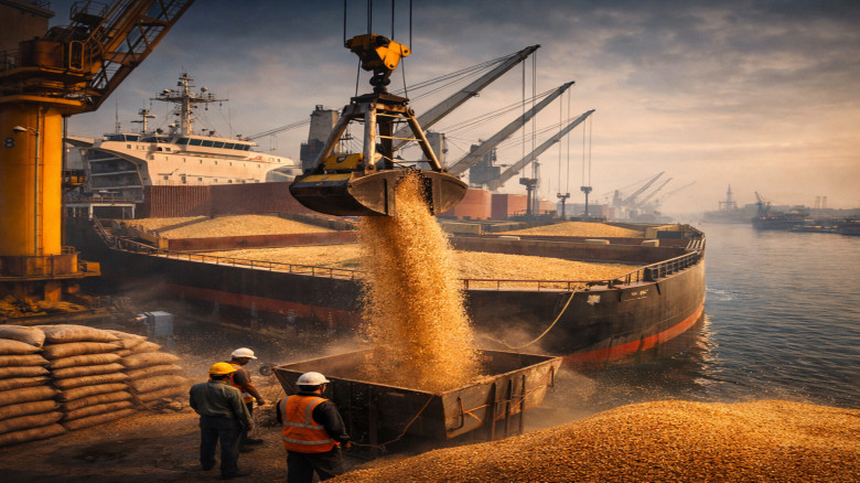 আমেরিকা থেকে বড় চালান, বন্দরে পৌঁছেছে গমবাহী জাহাজ