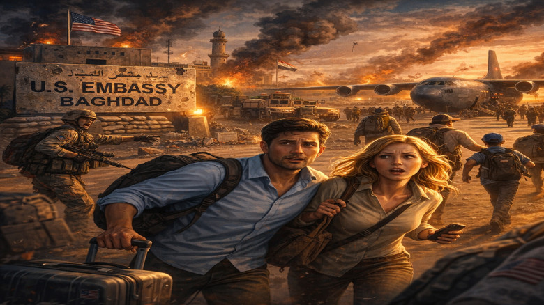 ৪৮ ঘণ্টার মধ্যে হামলার শঙ্কা, ইরাক ছাড়তে বলল দূতাবাস