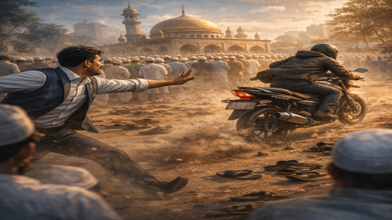 জানাজায় গিয়ে মোটরসাইকেল খোয়ালেন এনসিপি নেতা