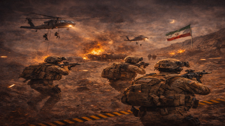 ইরানে ঢুকে উদ্ধার অভিযান চালাচ্ছে মার্কিন স্পেশাল ফোর্স