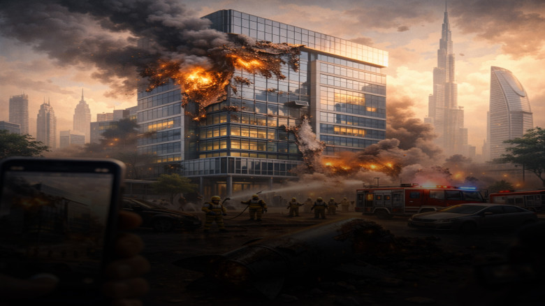 দুবাই মেরিনায় ওরাকল ভবনে হামলার চেষ্টা, আতঙ্ক