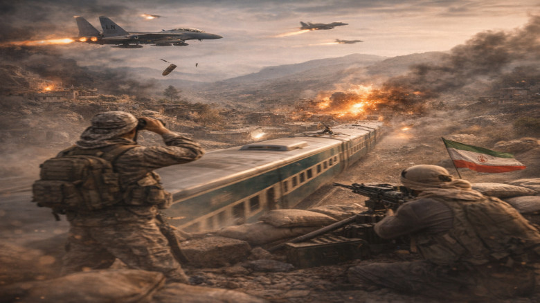 নিখোঁজ মার্কিন পাইলটকে বোমা হামলার মাধ্যমে হত্যা চেষ্টা করছে