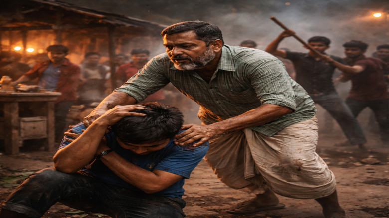 ছেলেকে রক্ষা করতে গিয়ে প্রাণ গেল স্থানীয় কৃষক নেতার