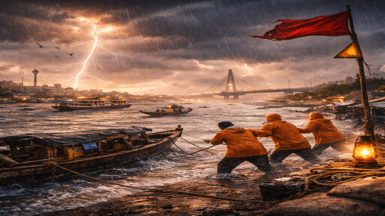 আজ সন্ধ্যার মধ্যে ঢাকাসহ বিভিন্ন অঞ্চলে ঝড়ের সম্ভাবনা