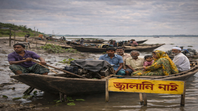 জ্বালানি সংকটে নৌ-পরিবহন থমকে যমুনা চর, ক্ষতিগ্রস্ত মৎস্যজীব