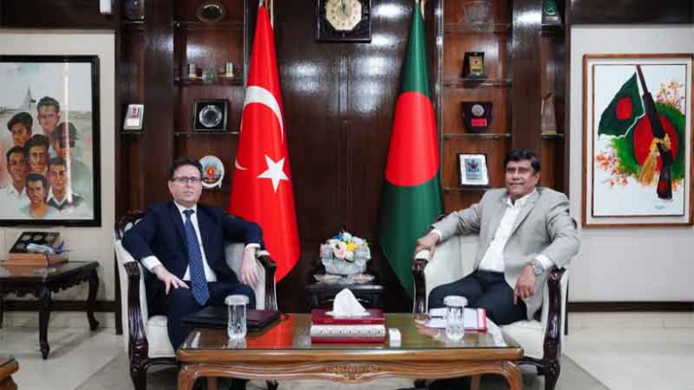 কৌশলগত বন্ধন জোরদারে বাংলাদেশ-তুরস্ক আলোচনা