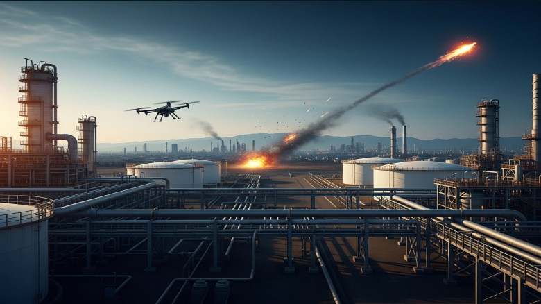 ইউক্রেনের ড্রোন ও দূরপাল্লার হামলায় রাশিয়ার তেল অবকাঠামো ক্ষ